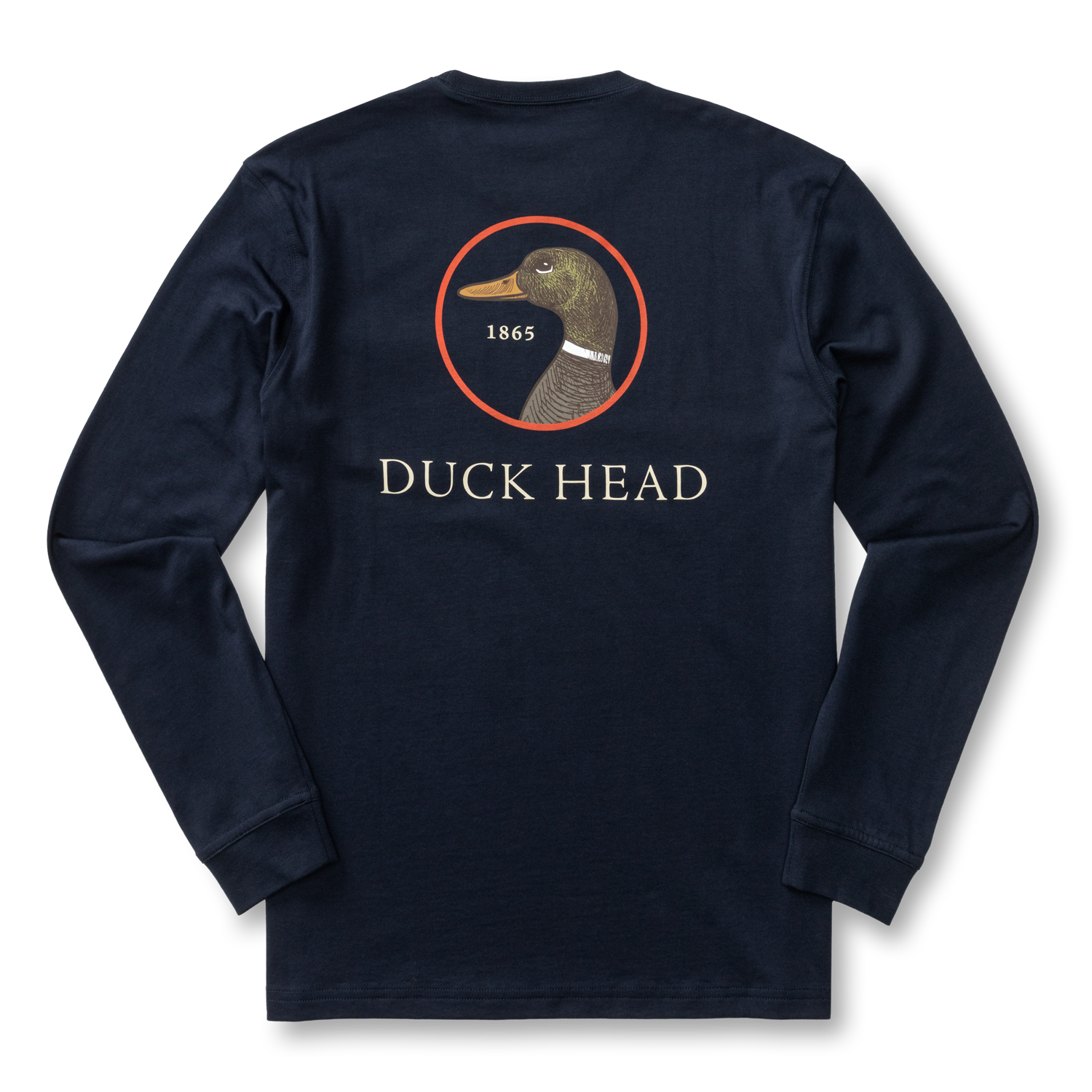Logo Long Sleeve T-Shirt - Deep Navy