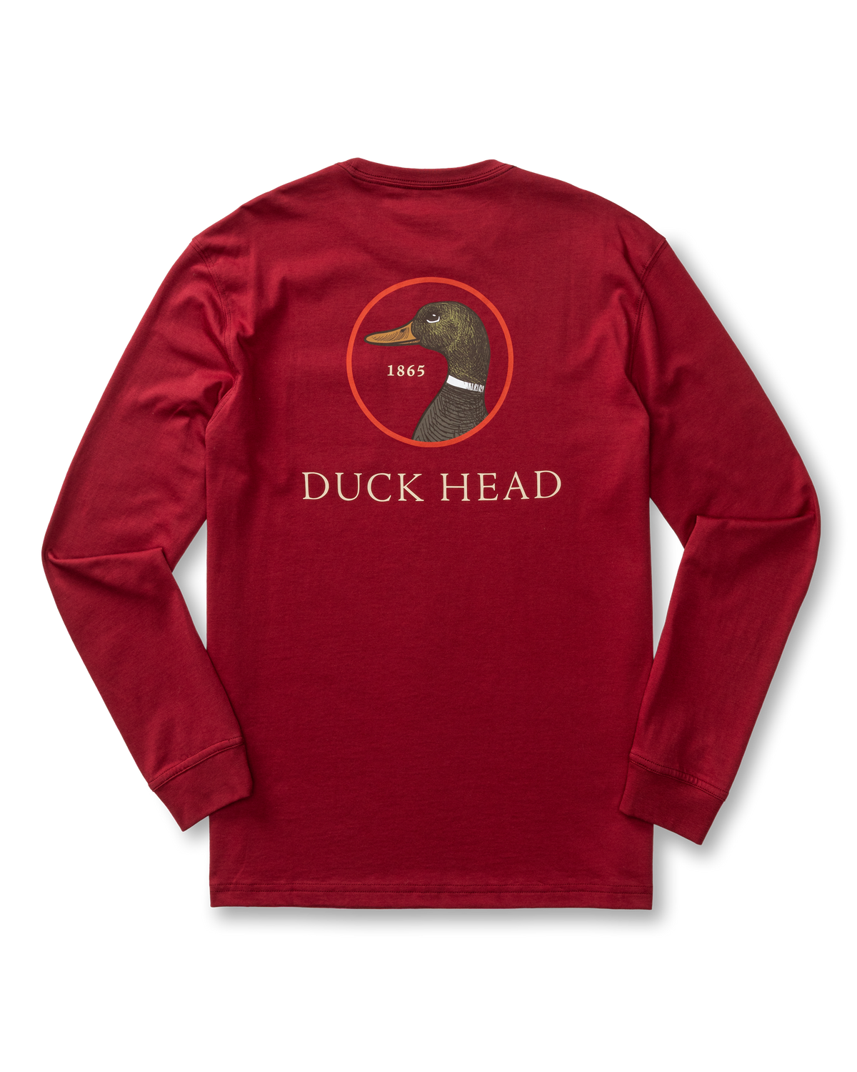Logo Long Sleeve T-Shirt - Deep Red
