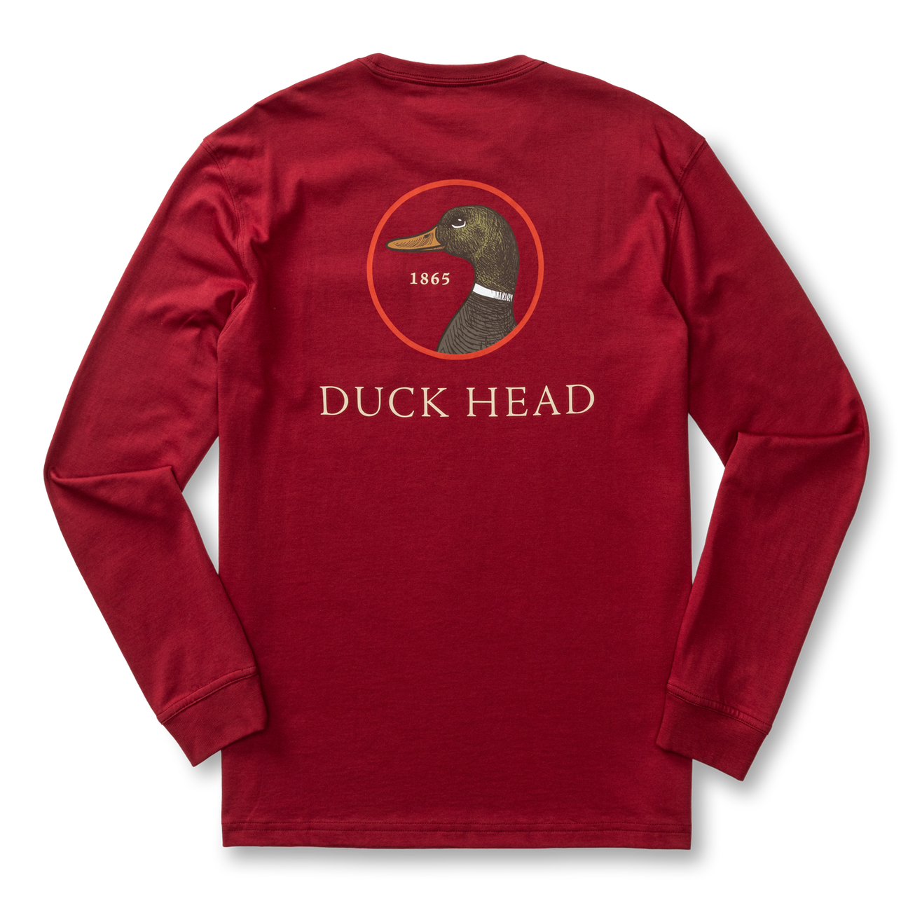 Logo Long Sleeve T-Shirt - Deep Red