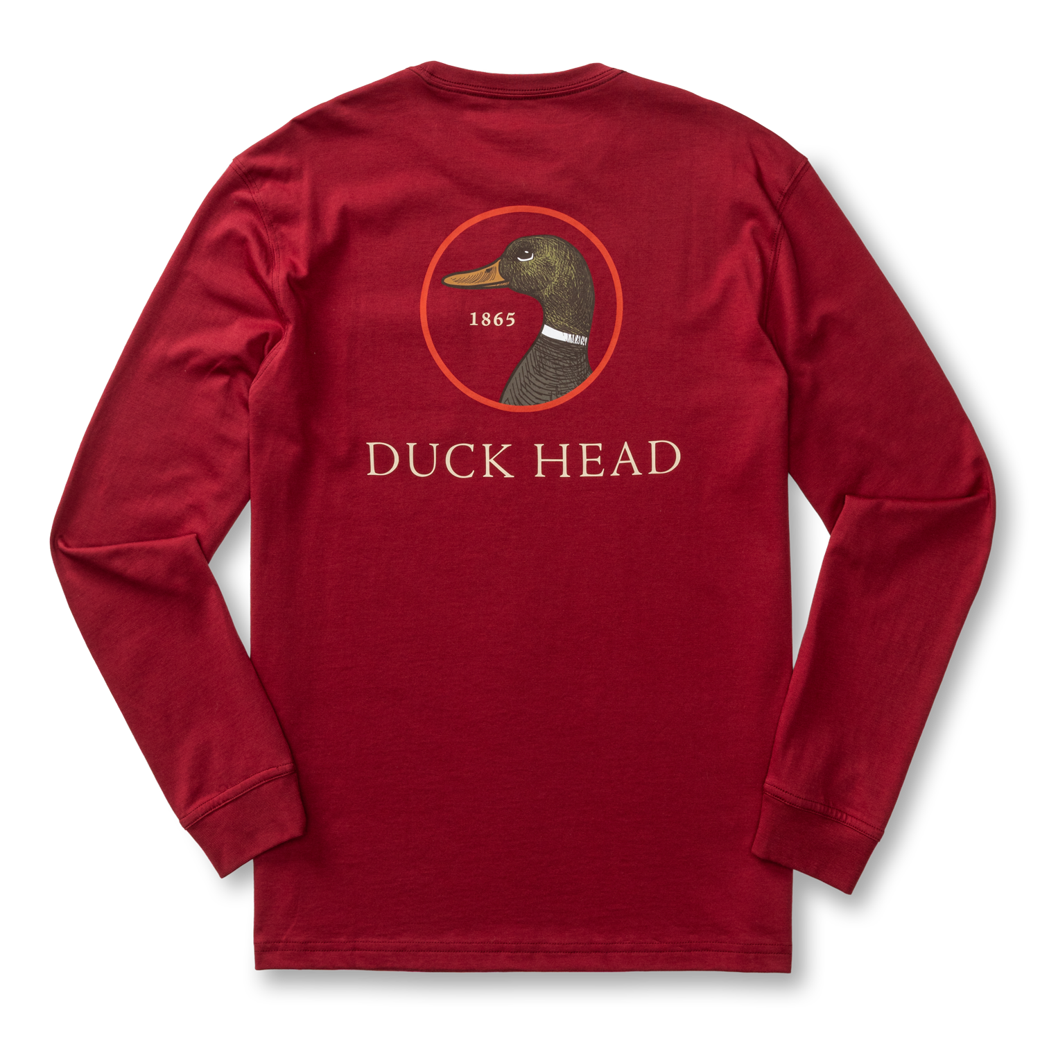 Logo Long Sleeve T-Shirt - Deep Red
