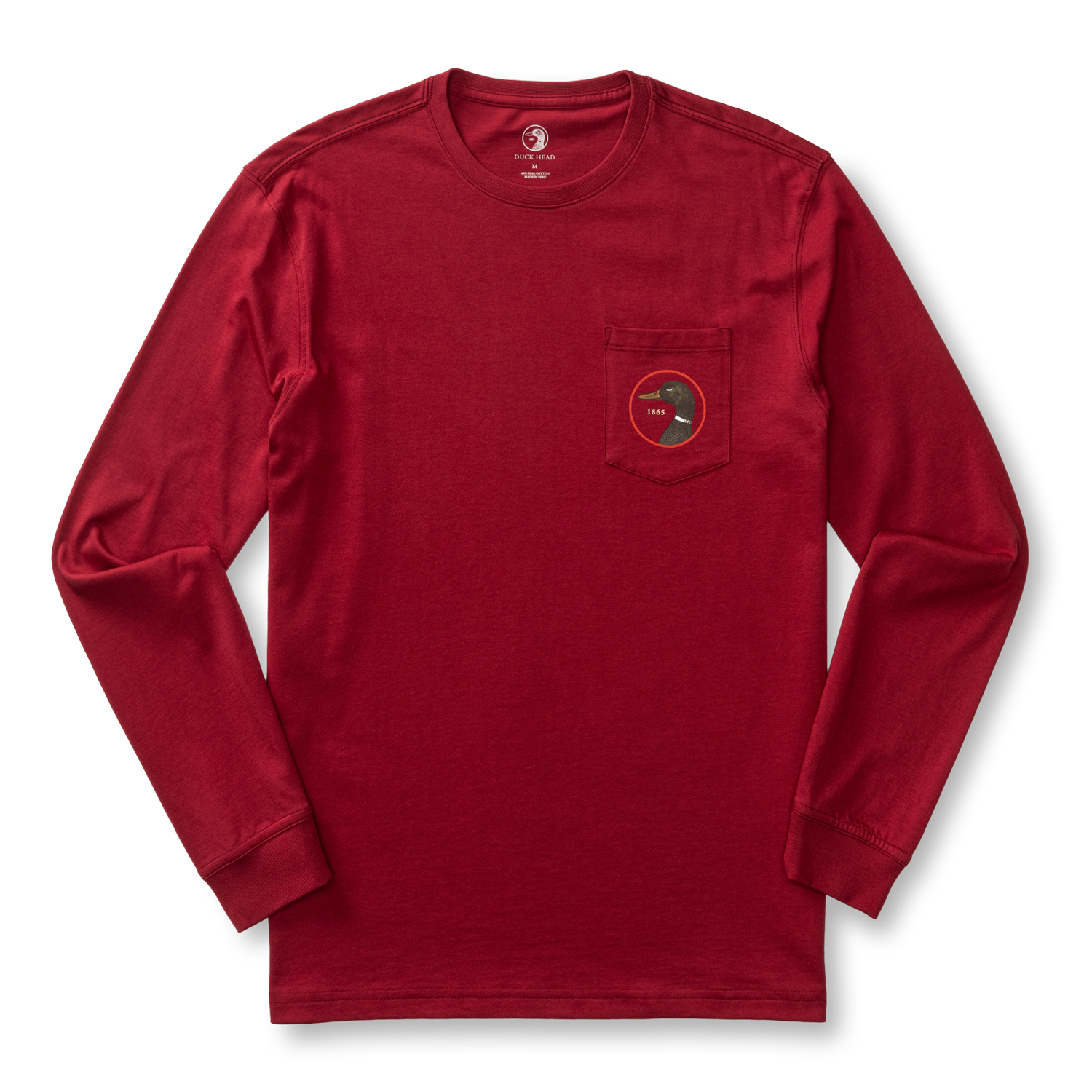 Logo Long Sleeve T-Shirt - Deep Red