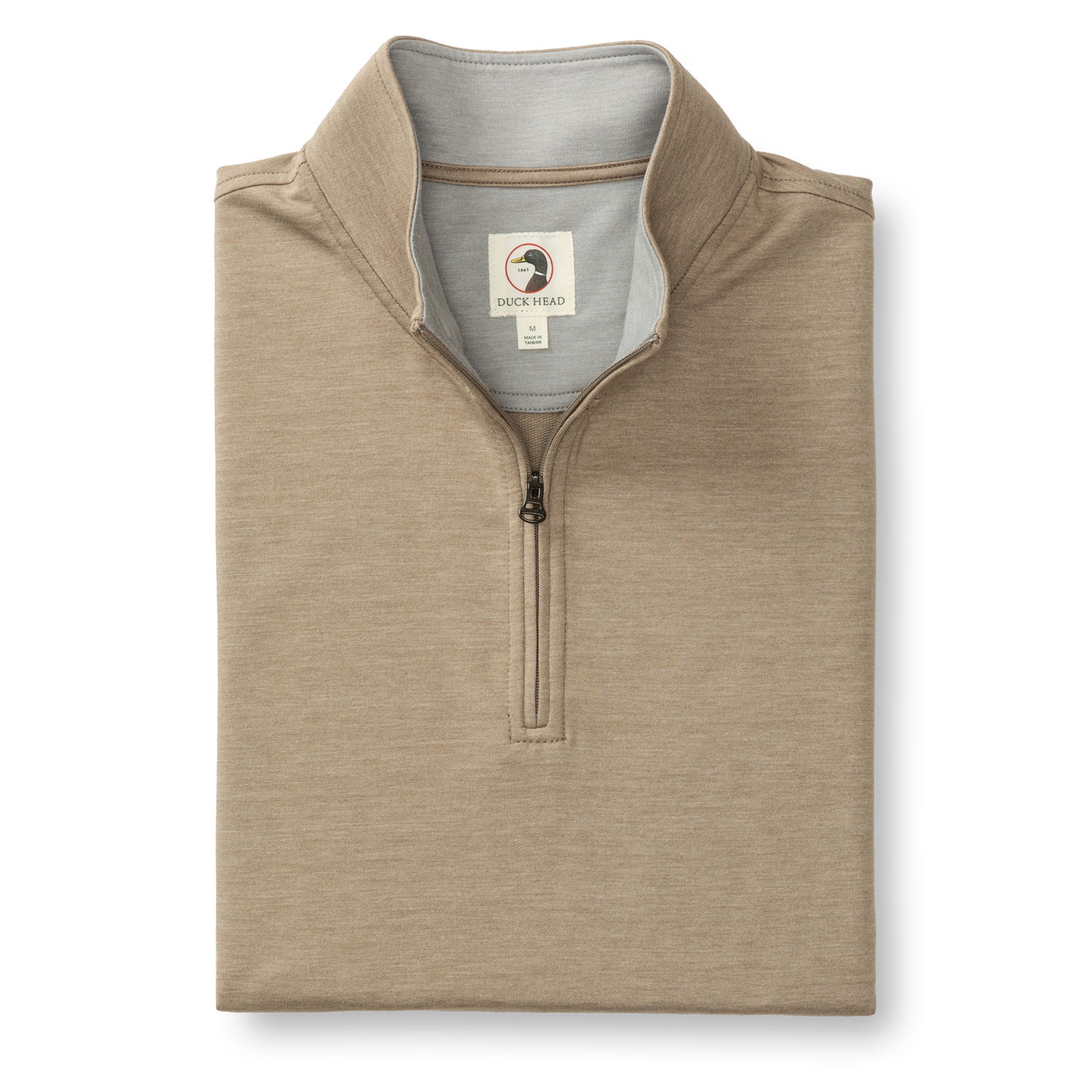 Dunmore Performance 1/4 Zip Pullover - Walnut Heather