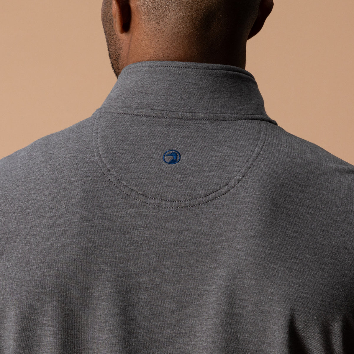 Dunmore Performance 1/4 Zip Pullover - Fossil Gray