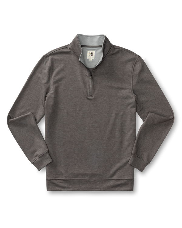 Dunmore Performance 1/4 Zip Pullover - Fossil Gray