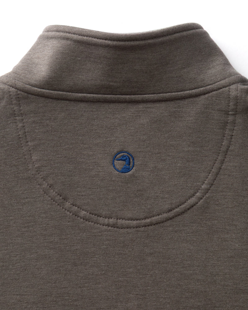 Dunmore Performance 1/4 Zip Pullover - Fossil Gray