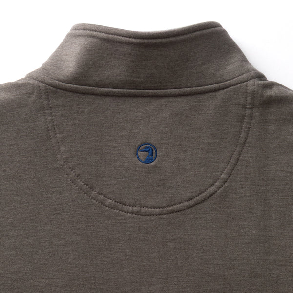 Dunmore Performance 1/4 Zip Pullover - Fossil Gray