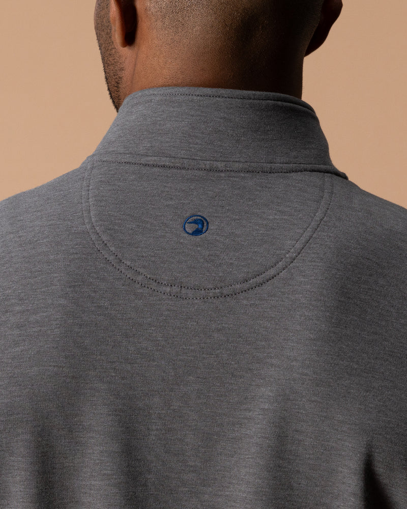 Dunmore Performance 1/4 Zip Pullover - Fossil Gray