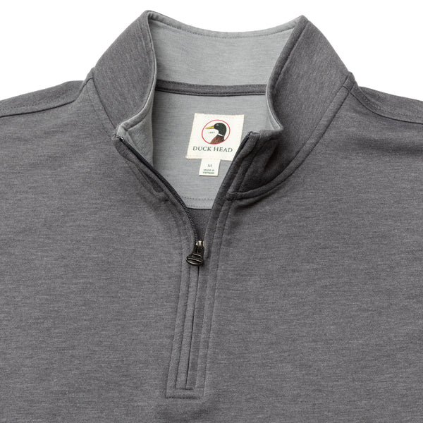 Dunmore Performance 1/4 Zip Pullover - Magnet Grey Heather