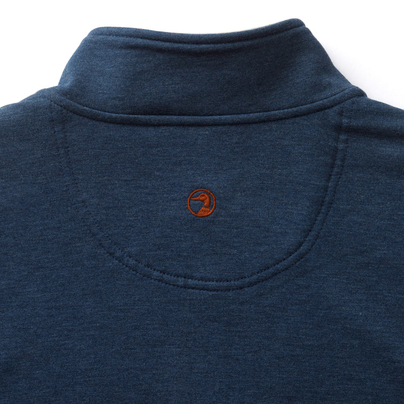 Dunmore Performance 1/4 Zip Pullover - Royal Navy Heather
