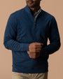Dunmore Performance 1/4 Zip Pullover - Royal Navy Heather