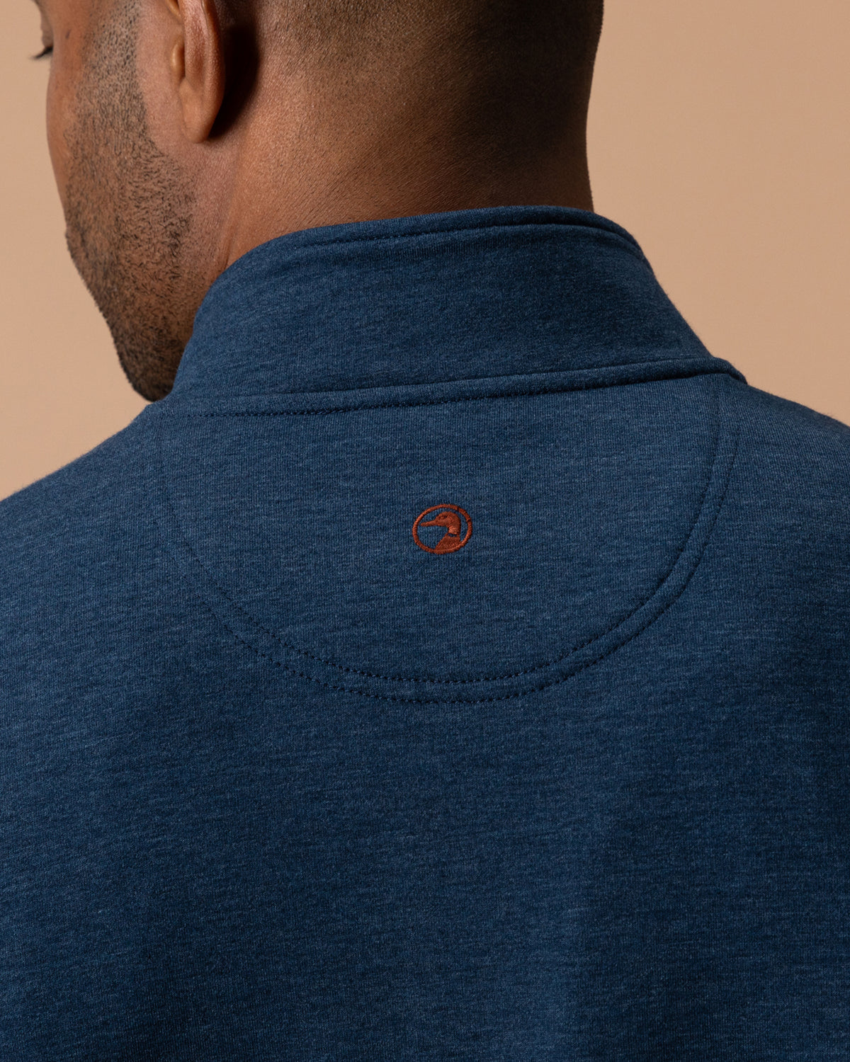 Dunmore Performance 1/4 Zip Pullover - Royal Navy Heather