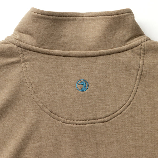 Dunmore Performance 1/4 Zip Pullover - Clay Heather