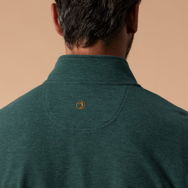 Dunmore Performance 1/4 Zip Pullover - Pine Grove Heather