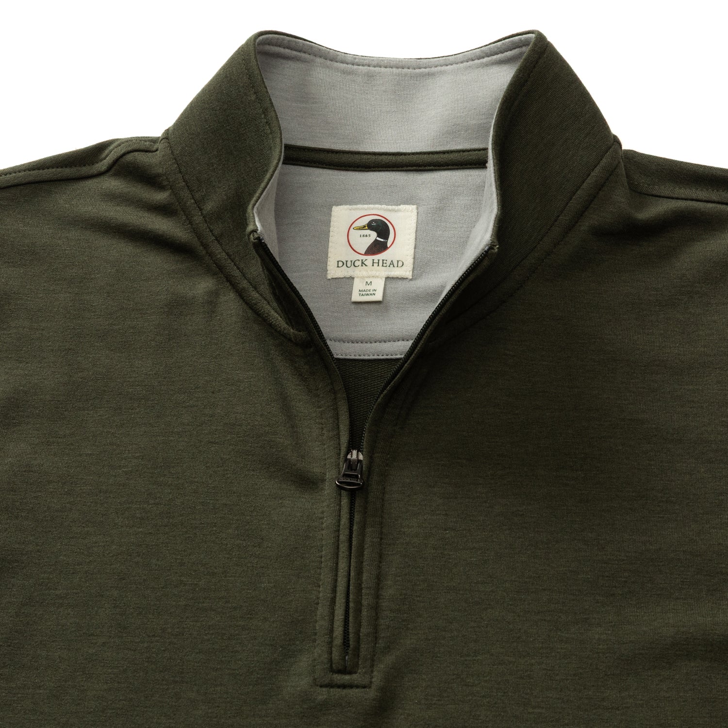 Dunmore Performance 1/4 Zip Pullover - Deep Olive