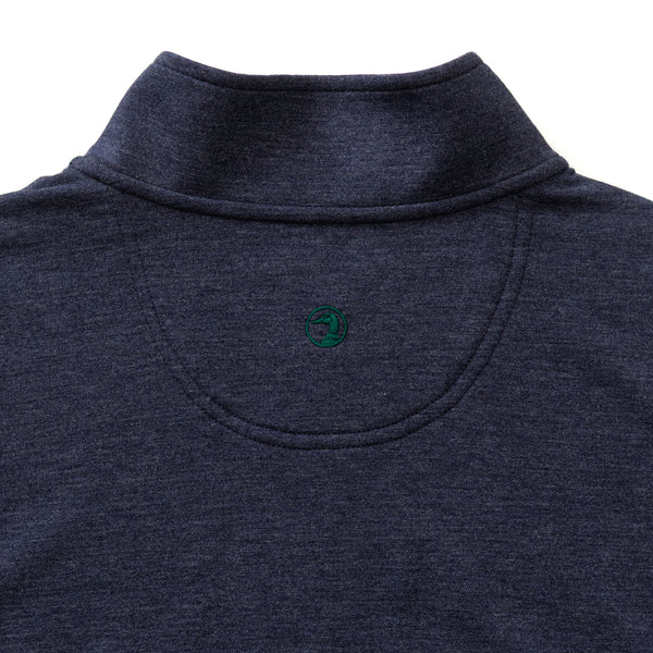 Dunmore Performance 1/4 Zip Pullover - Maritime Blue Heather