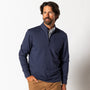 Dunmore Performance 1/4 Zip Pullover - Maritime Blue Heather