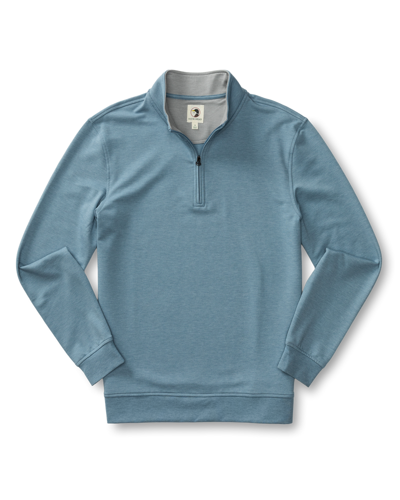 Dunmore Performance 1/4 Zip Pullover - Windblown Sky Heather