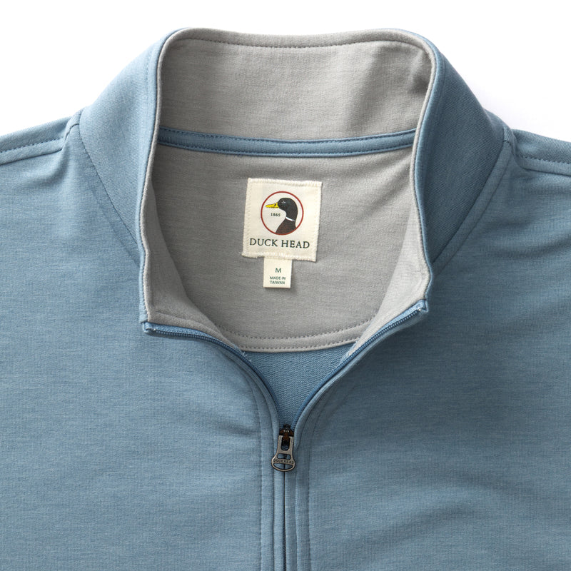 Dunmore Performance 1/4 Zip Pullover - Windblown Sky Heather