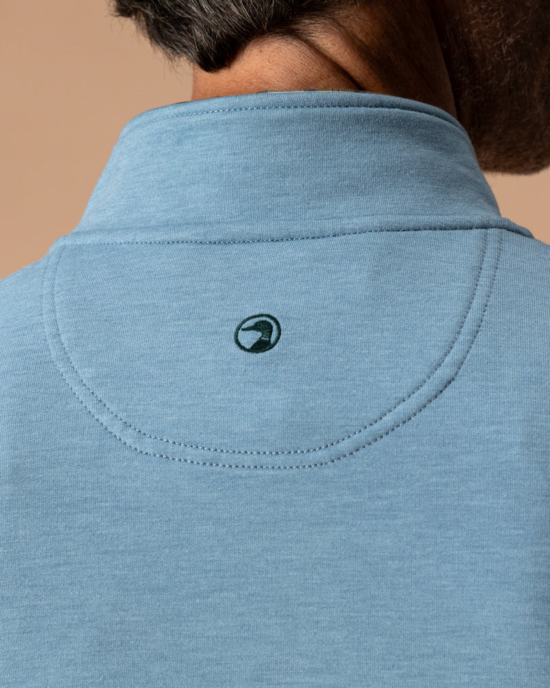 Dunmore Performance 1/4 Zip Pullover - Windblown Sky Heather