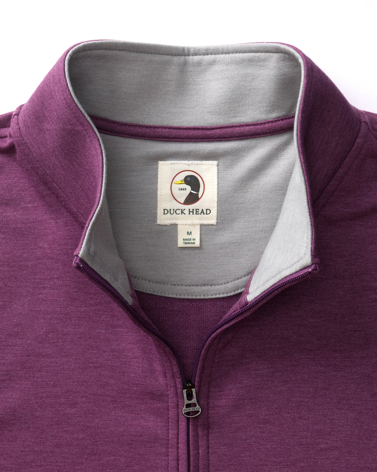 Dunmore Performance 1/4 Zip Pullover - Aubergine Heather