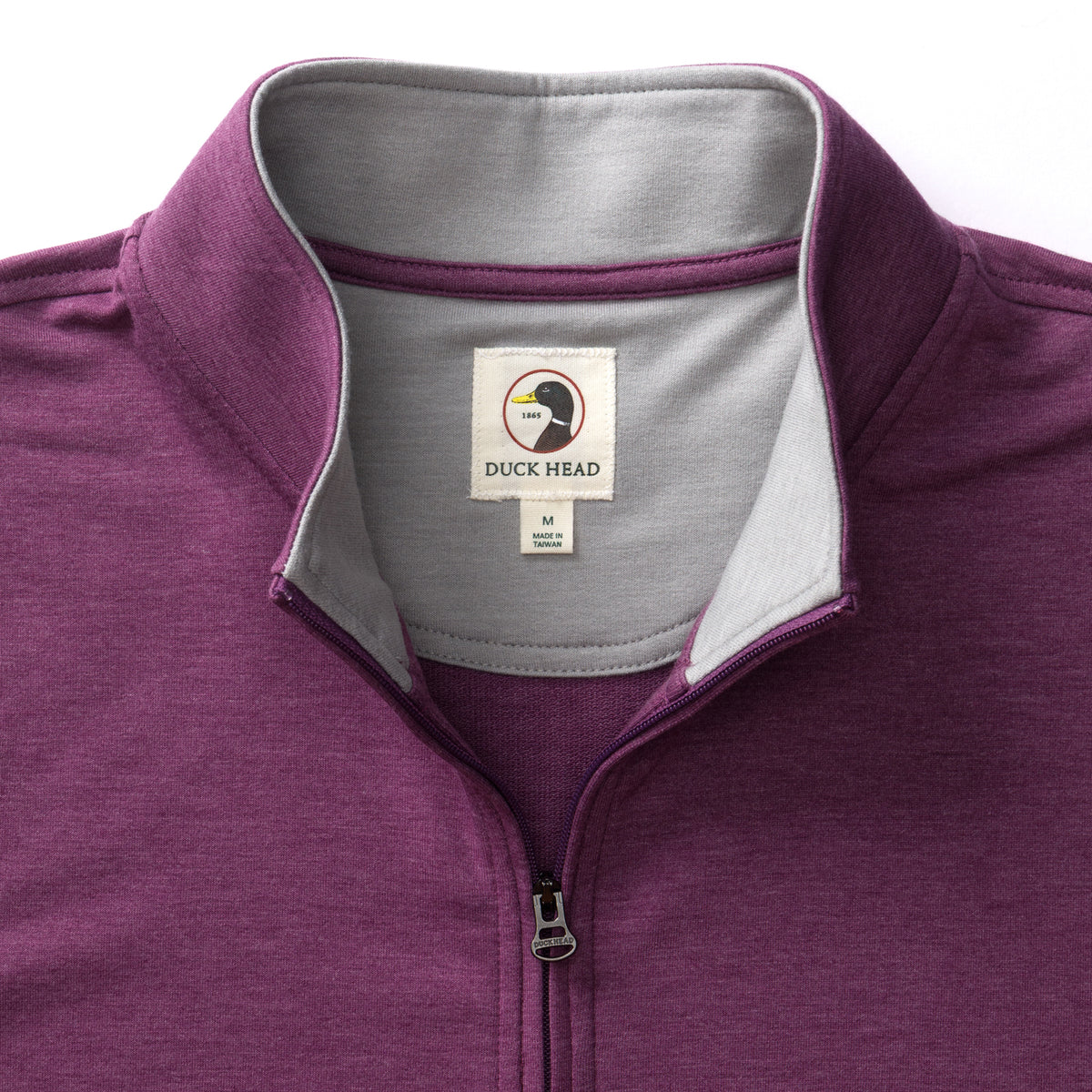 Dunmore Performance 1/4 Zip Pullover - Aubergine Heather