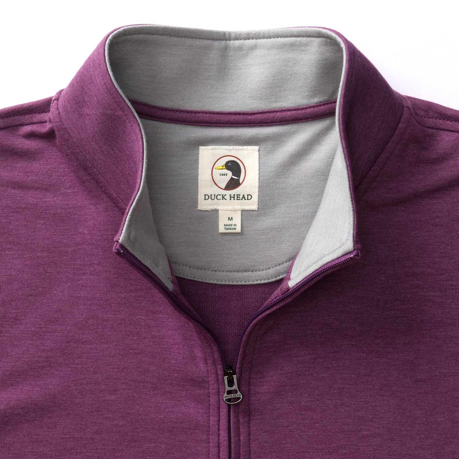 Dunmore Performance 1/4 Zip Pullover - Aubergine Heather