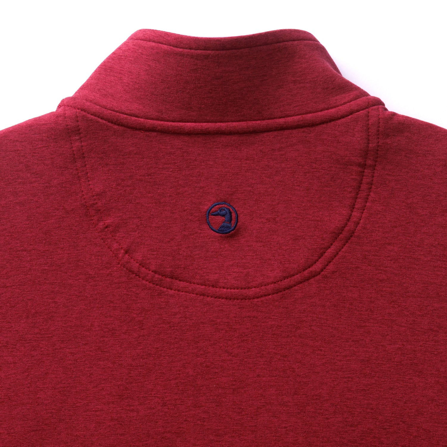 Long Drive Performance 1/4 Zip Pullover - Deep Red
