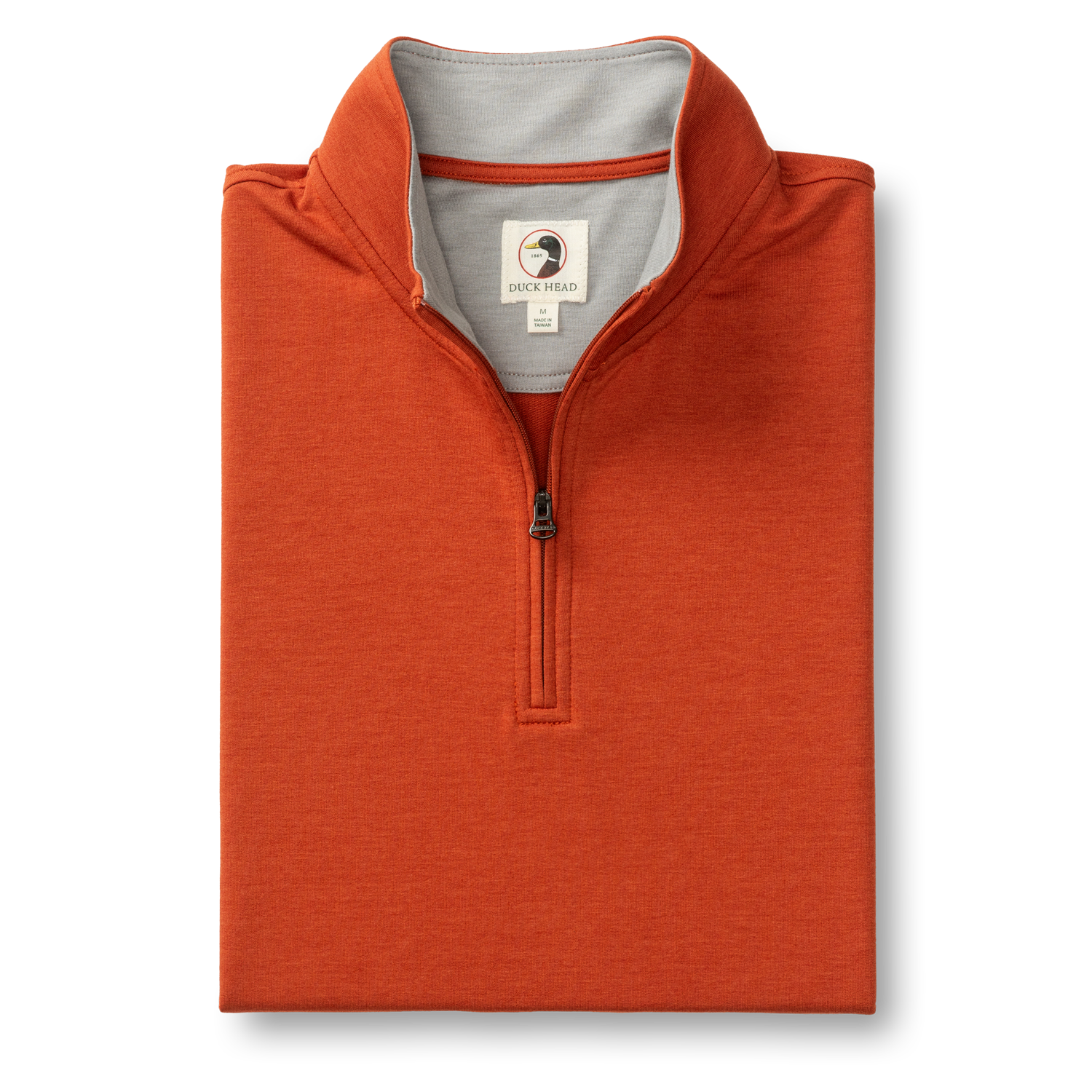 Dunmore Performance 1/4 Zip Pullover - Burnt Brick