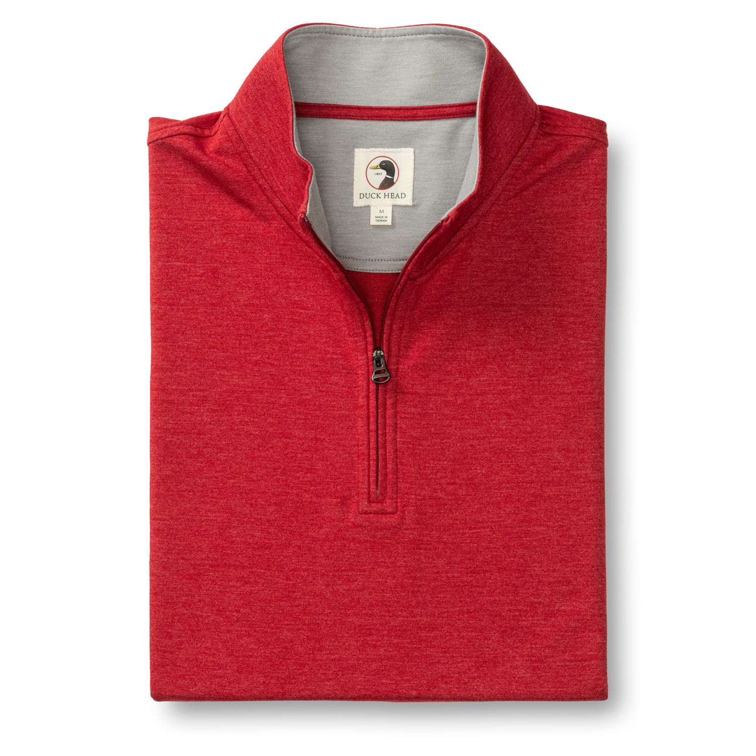 Dunmore Performance 1/4 Zip Pullover - Rio Red Heather