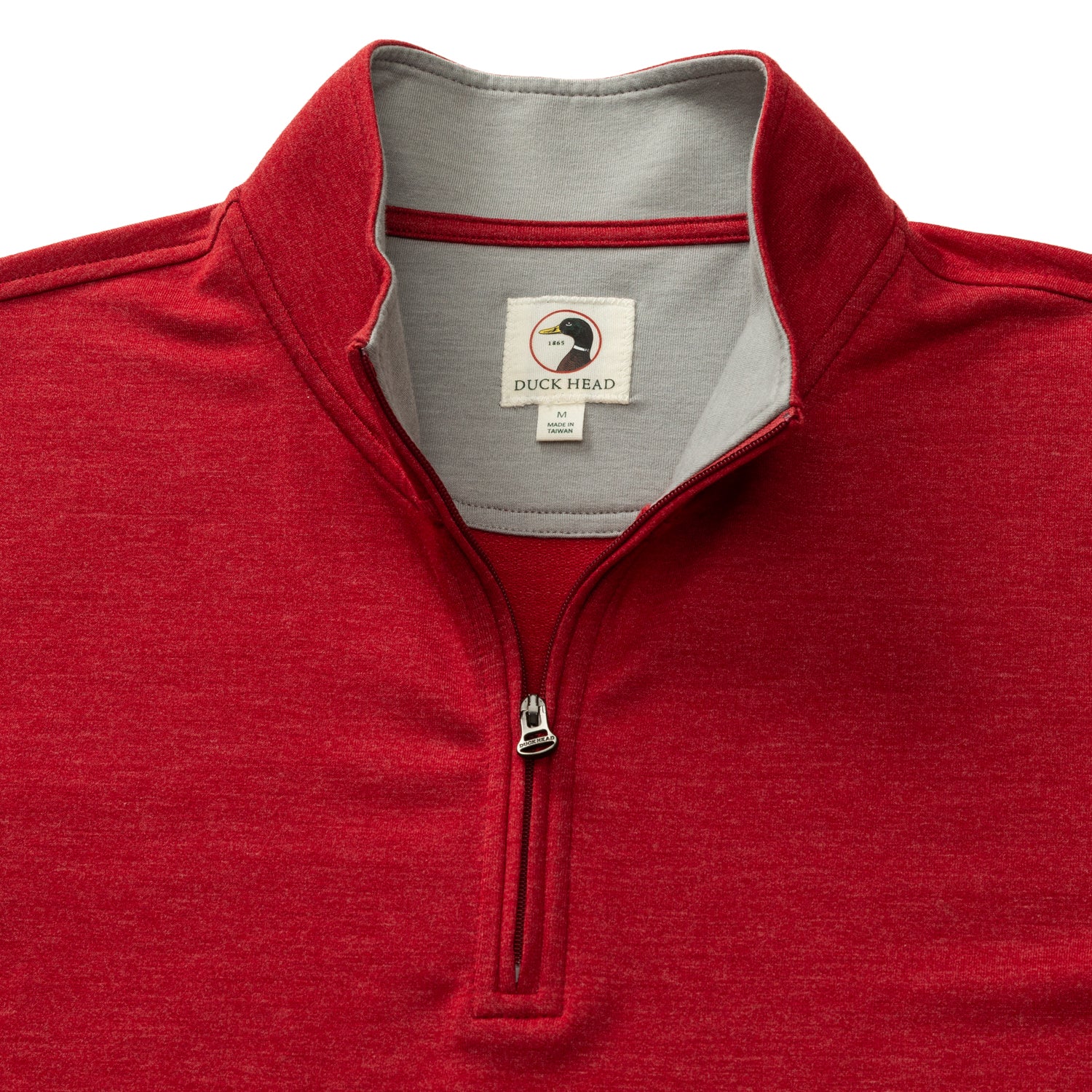 Dunmore Performance 1/4 Zip Pullover - Rio Red Heather