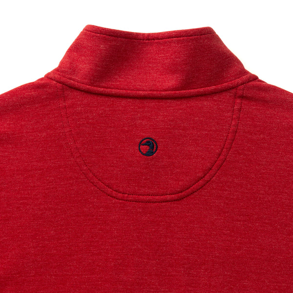 Dunmore Performance 1/4 Zip Pullover - Rio Red Heather