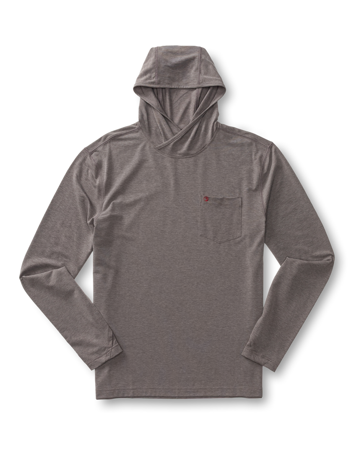 Windward Performance Hooded T-Shirt - Fossil Gray