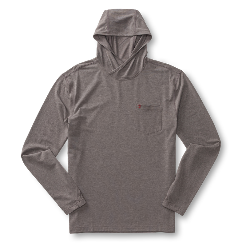 Windward Performance Hooded T-Shirt - Fossil Gray