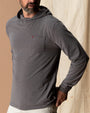 Windward Performance Hooded T-Shirt - Fossil Gray