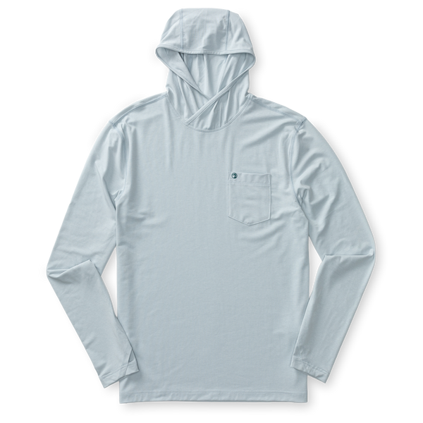 Windward Performance Hooded T-Shirt - Blue Dawn Heather