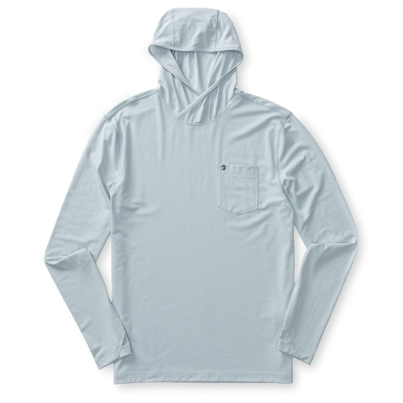 Windward Performance Hooded T-Shirt - Blue Dawn Heather