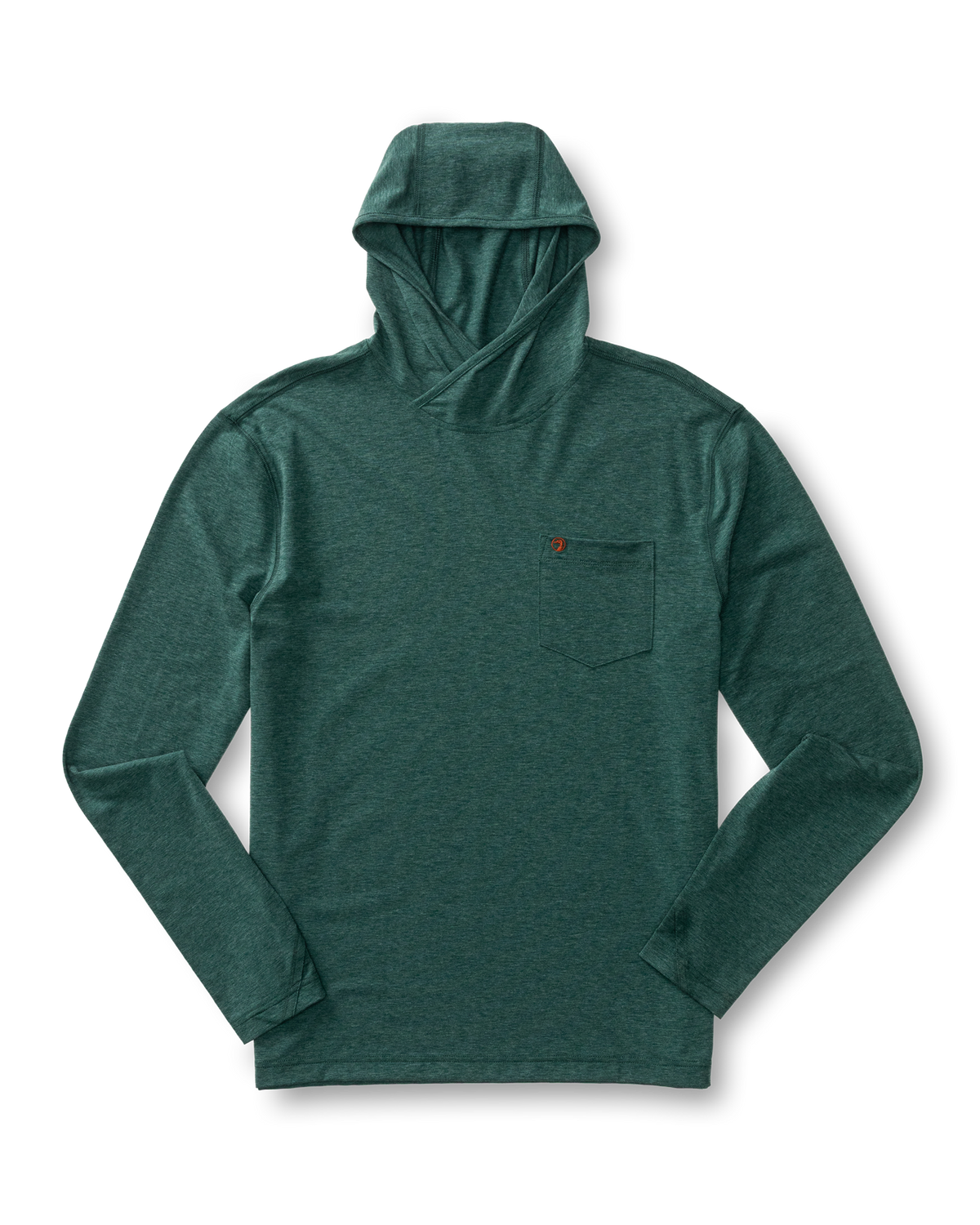 Windward Performance Hooded T-Shirt - Pine Grove Heather