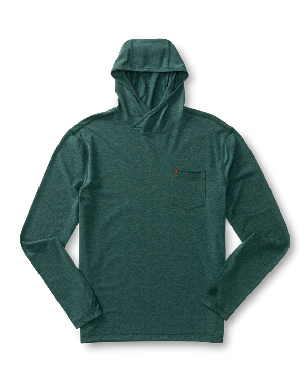 Windward Performance Hooded T-Shirt - Pine Grove Heather