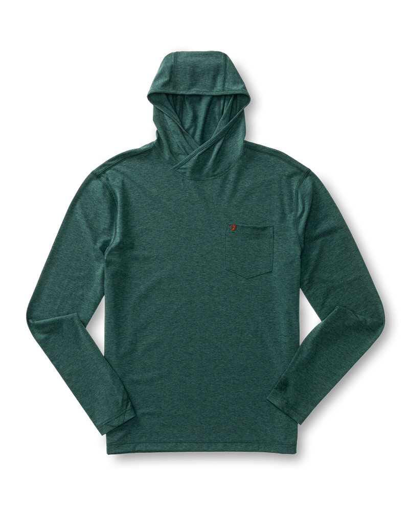 Windward Performance Hooded T-Shirt - Pine Grove Heather