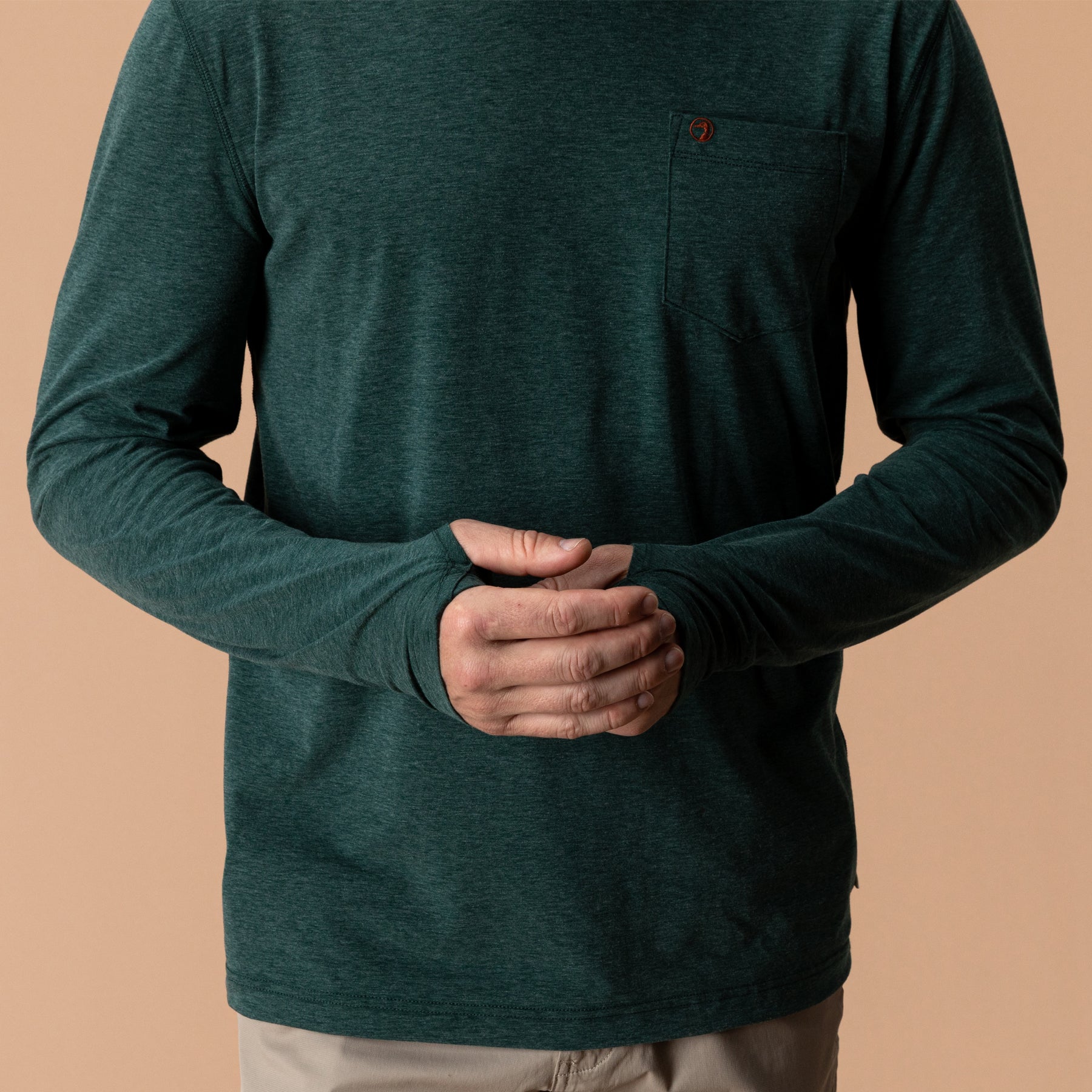 Windward Performance Hooded T-Shirt - Pine Grove Heather