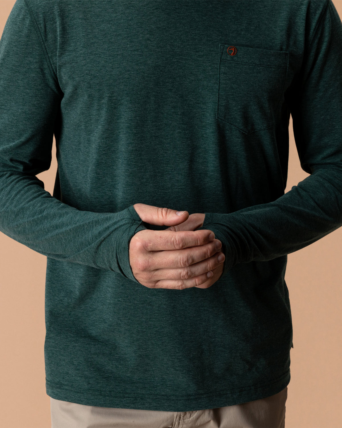 Windward Performance Hooded T-Shirt - Pine Grove Heather