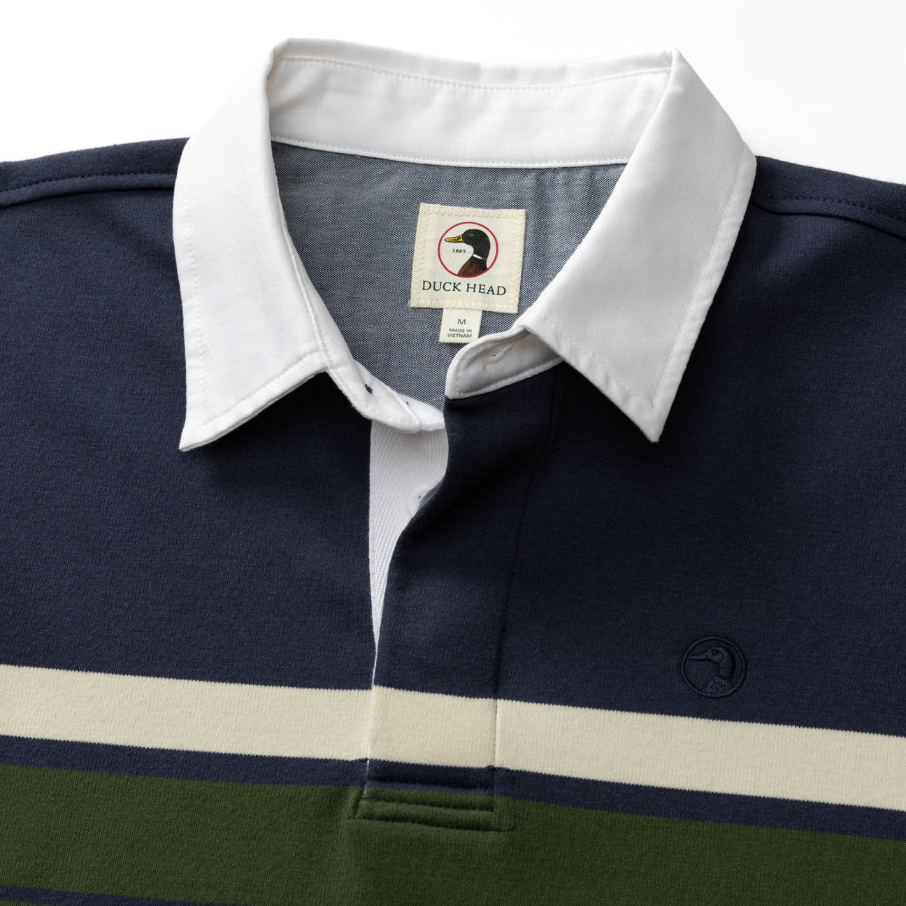 Legacy Stripe Rugby Shirt - Navy
