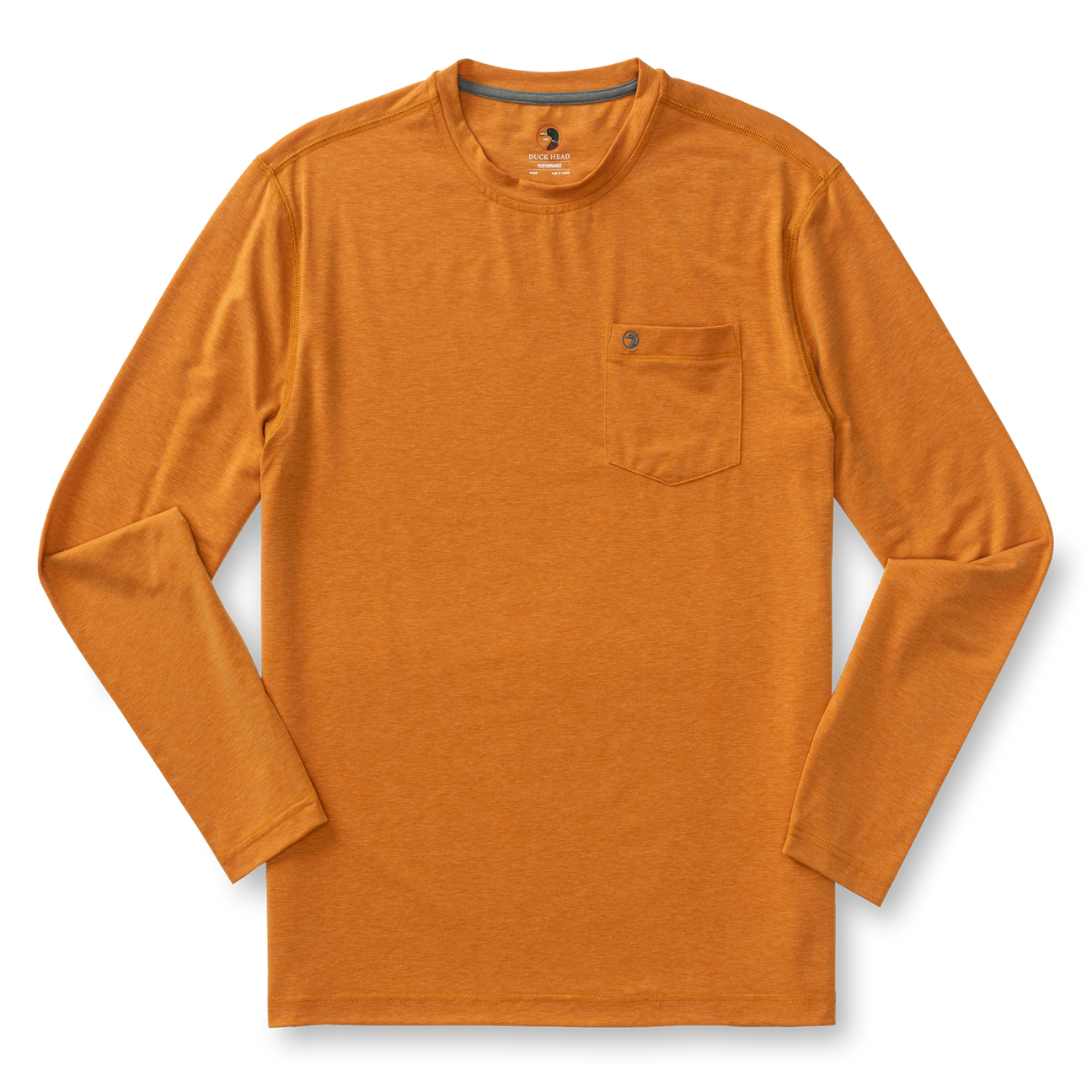 Windward Long Sleeve Performance T-Shirt - Harvest Spice