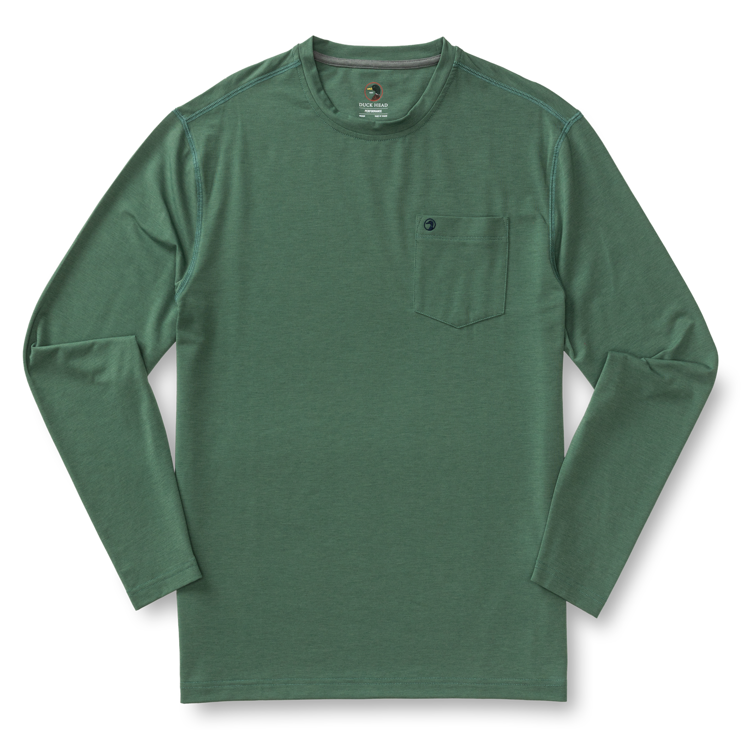 Windward Long Sleeve Performance T-Shirt - Duck Green