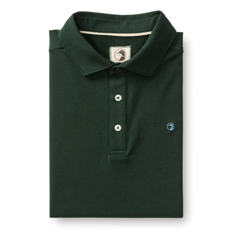 Hanover Pima Cotton Polo - Spruce Green