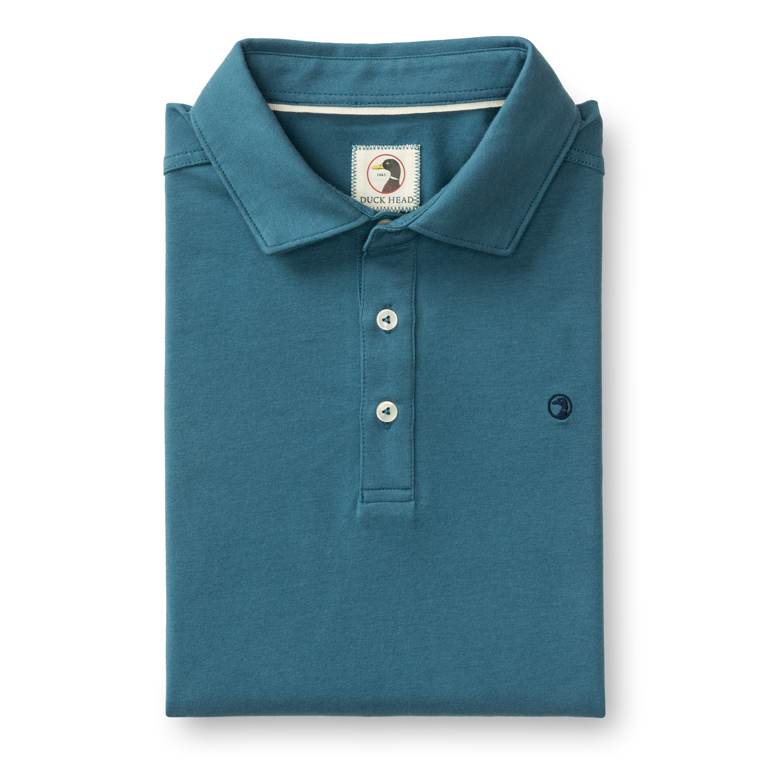 Hanover Pima Cotton Polo - Teal Blue