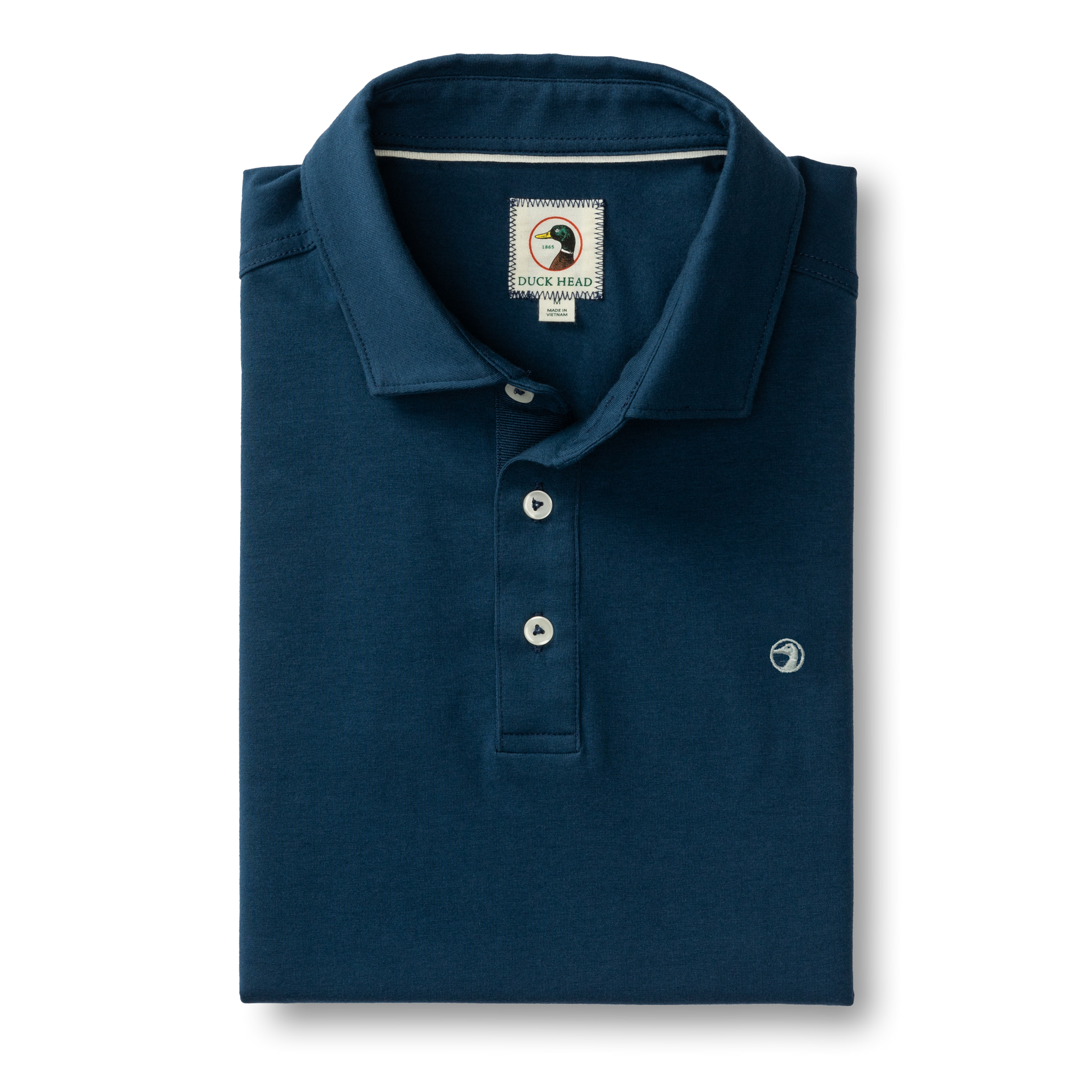 Hanover Pima Cotton Polo - Navy