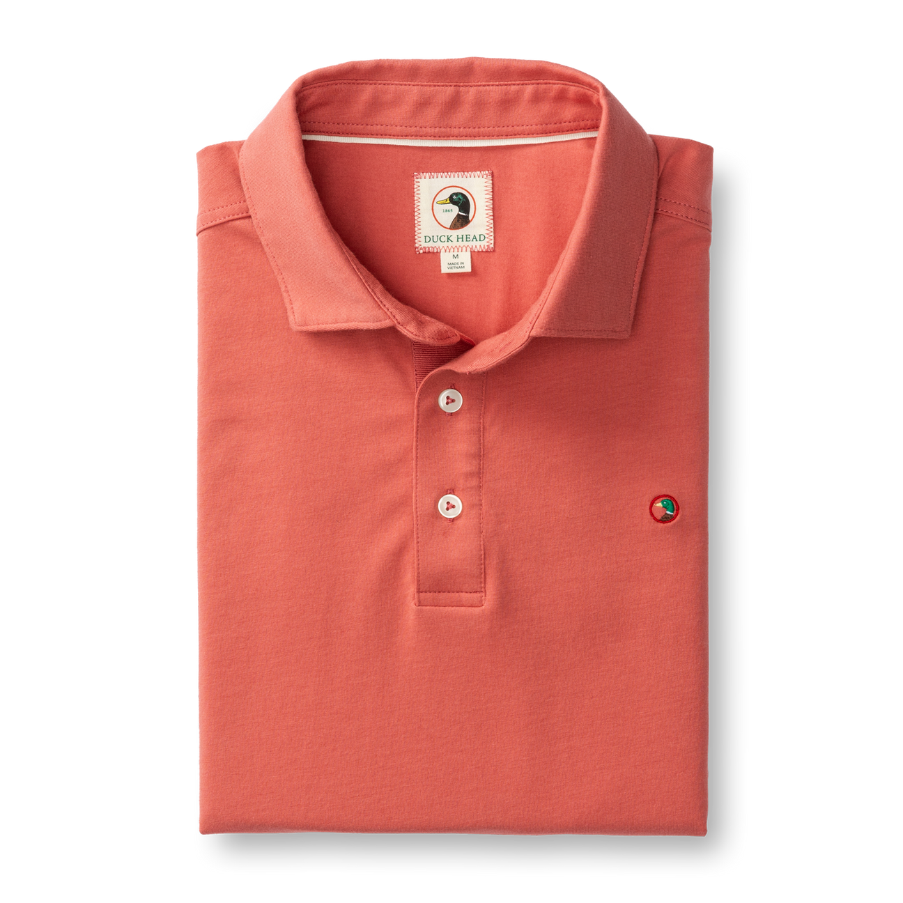 Hanover Pima Cotton Polo - Sunwashed Red