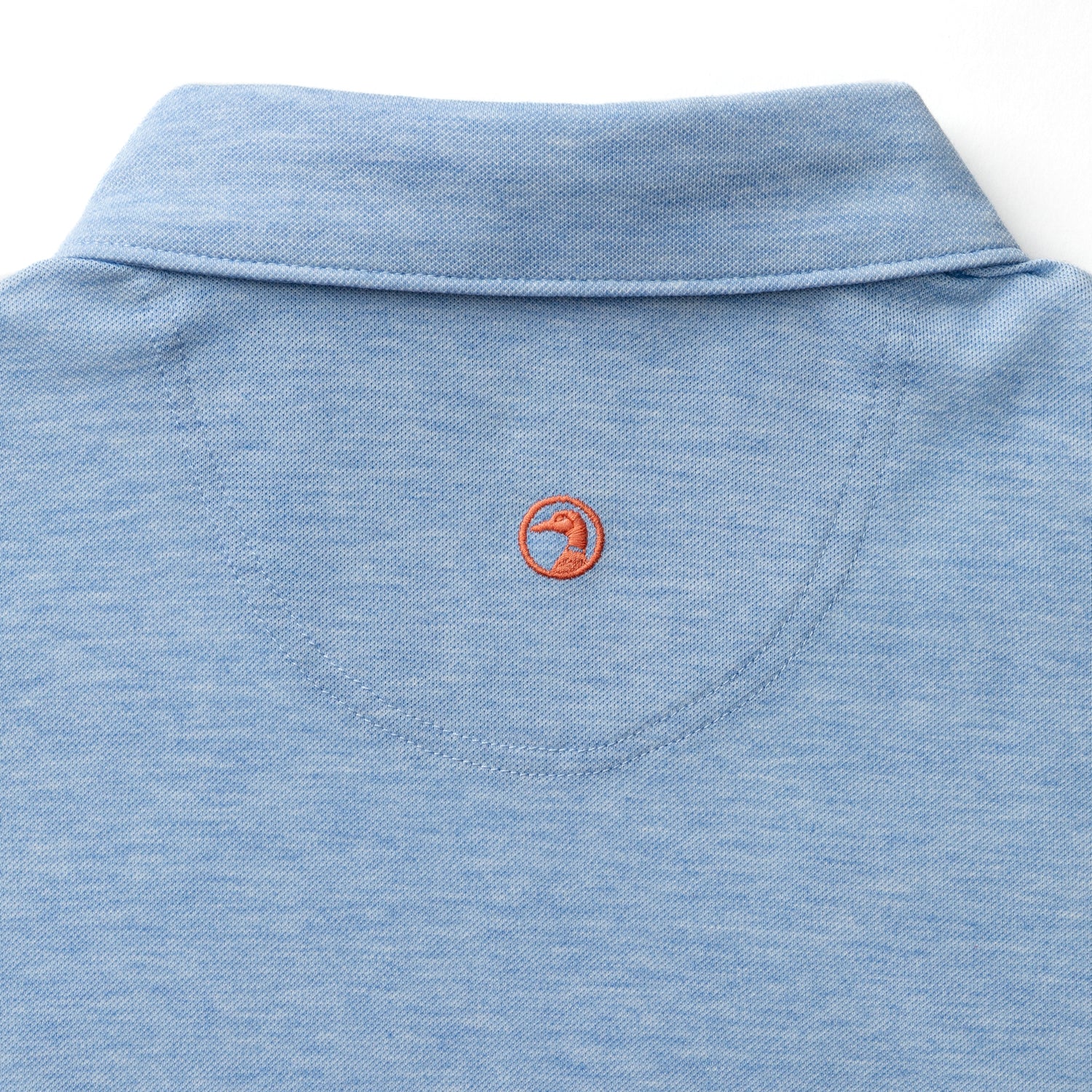 Summerford Performance Pique Polo - Serenity Blue Heather