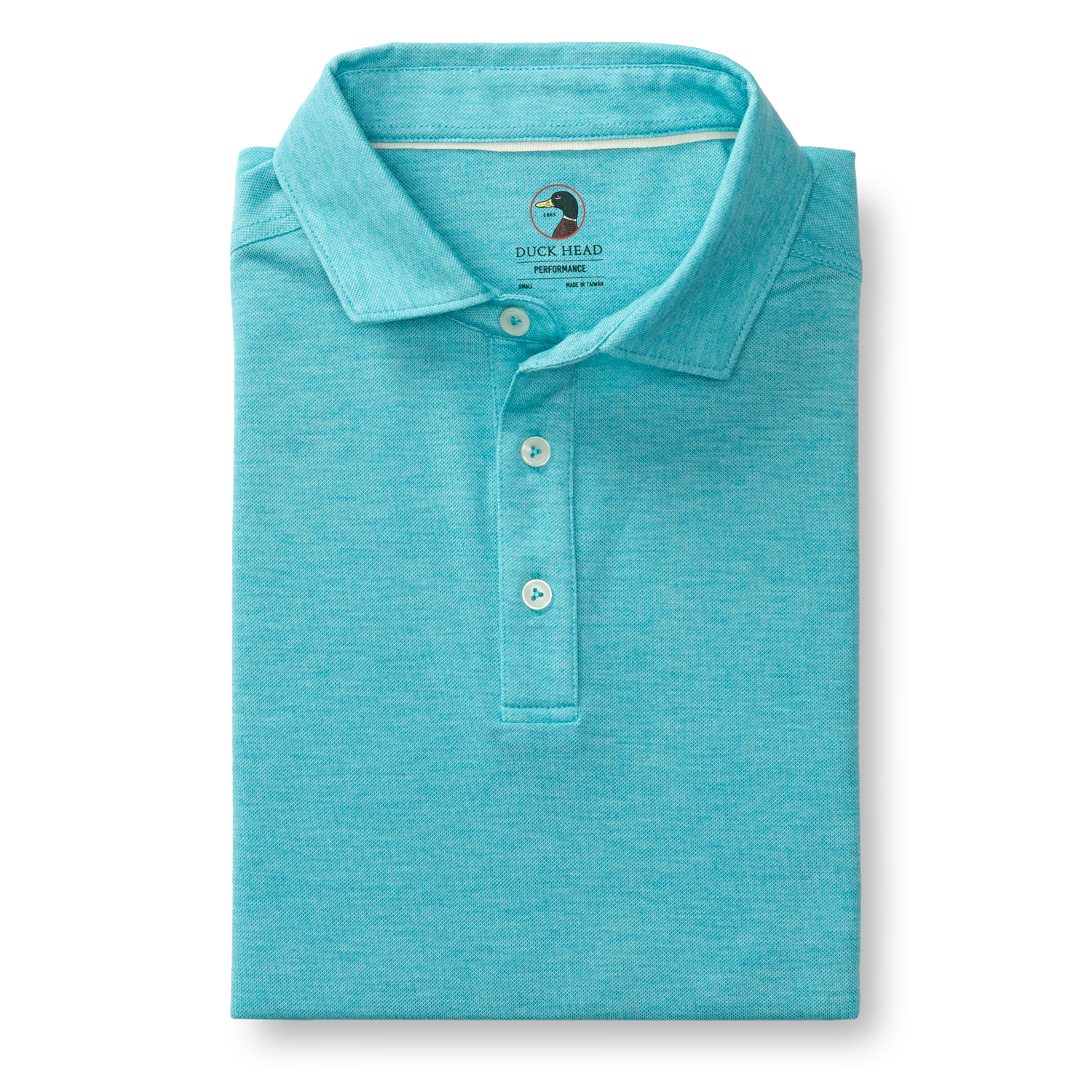 Summerford Performance Pique Polo - Lake Blue Heather